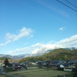 米原の冬山